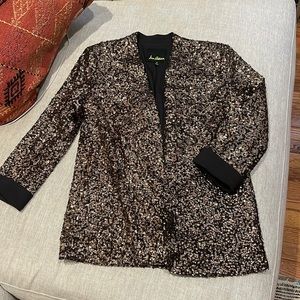 Sam Edelman Evening Gold Jacket Medium